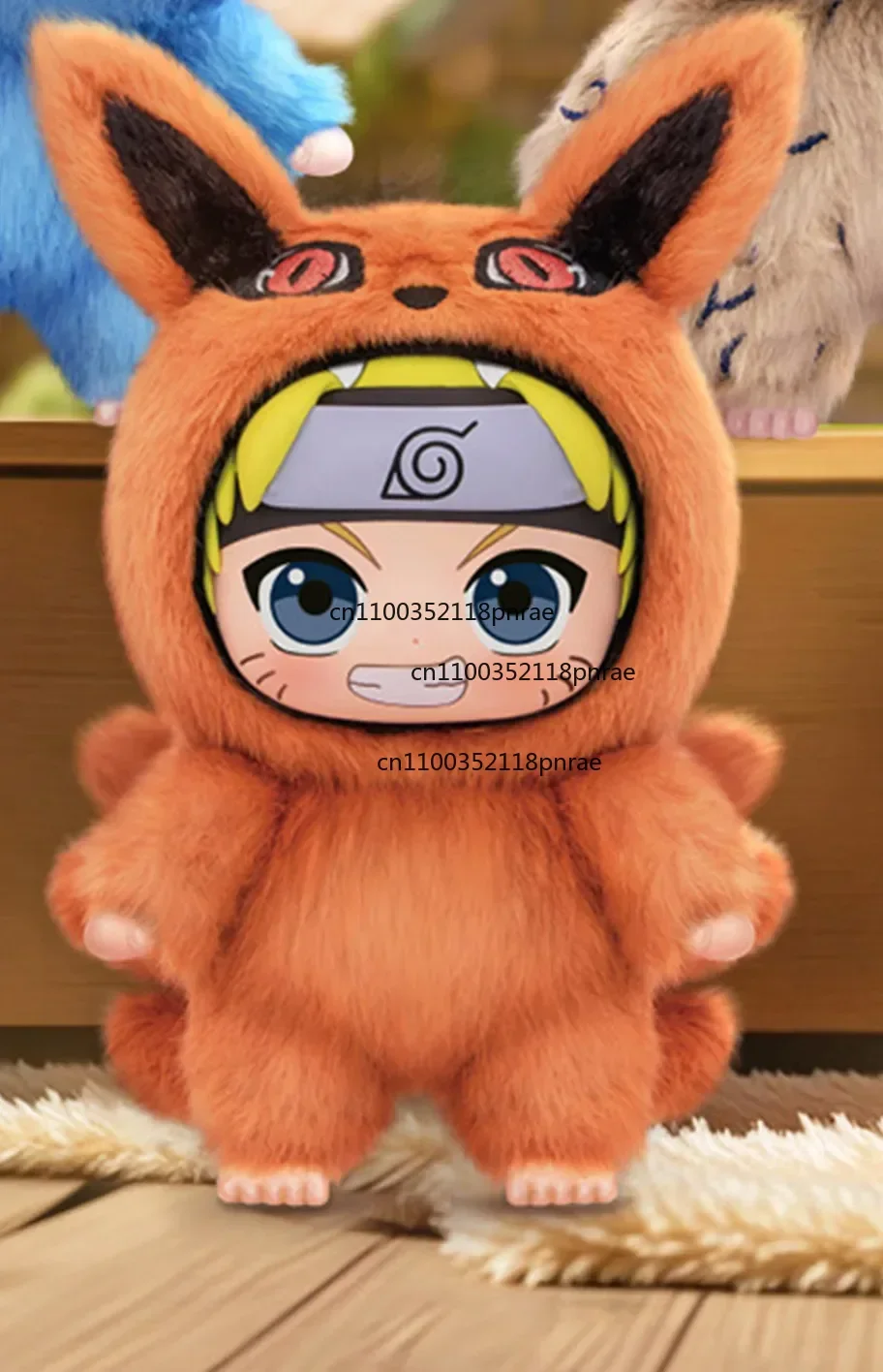 

Натуральный ветер Наруто, милый зверь, серия для вечеринки, слепая коробка, модная игрушка, фигурка, плюшевая кукла, украшения, подарок на день рождения для мальчика