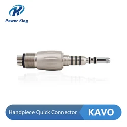 Dental Coupler LED 4 Holes Coupling for Kavo Multiflex Fiber Optic Connector High Speed Handpiece Air Turbine Quick  Adaptor