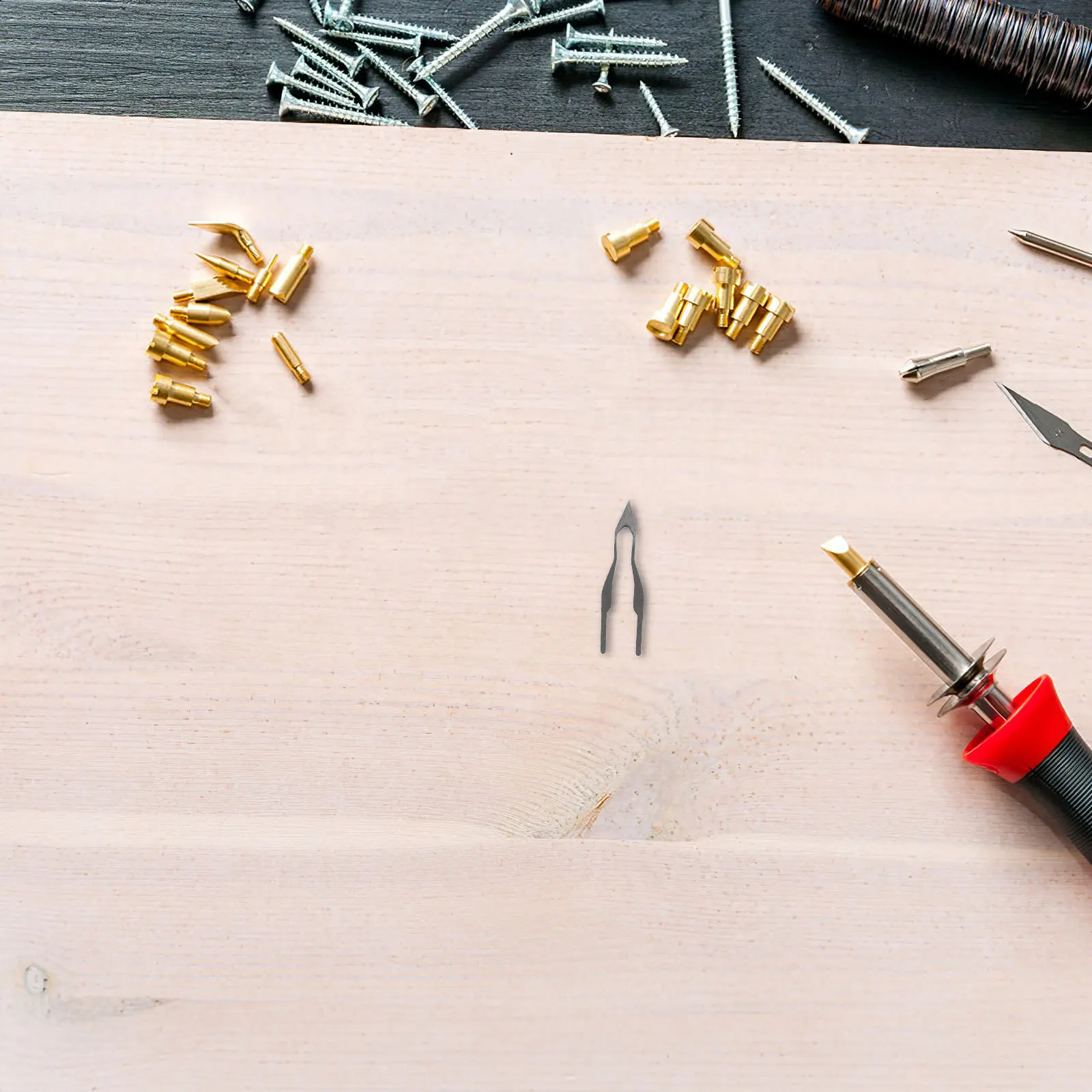 2 قطعة أداة حرق الخشب نصائح تنوعا بيروغرافيا المناقير للتصاميم الفنية على أسطح الخشب لتقوم بها بنفسك طقم الحفر الحرفية #5