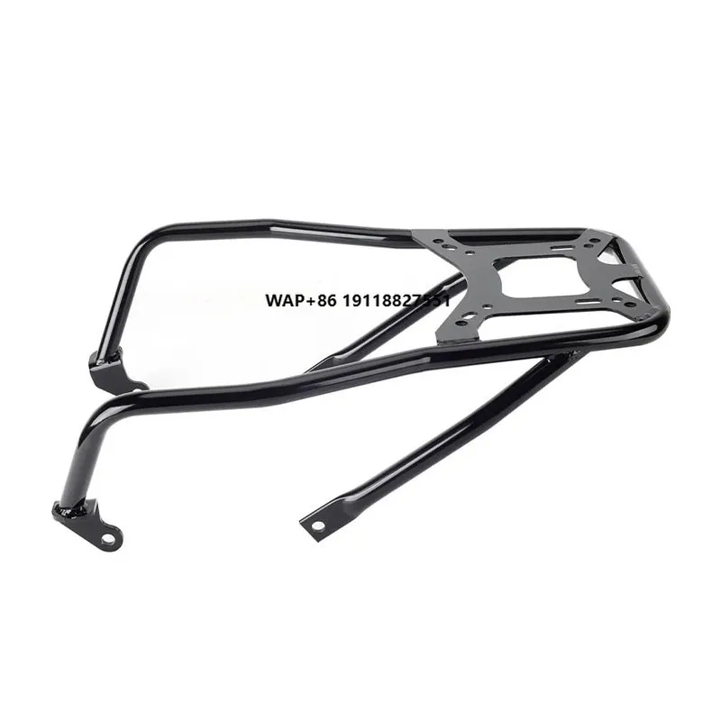 

Pazoma Compatible with Softail Street Bob After 2018 Rear Rack Passenger Handrail Black Rear Luggage Rack