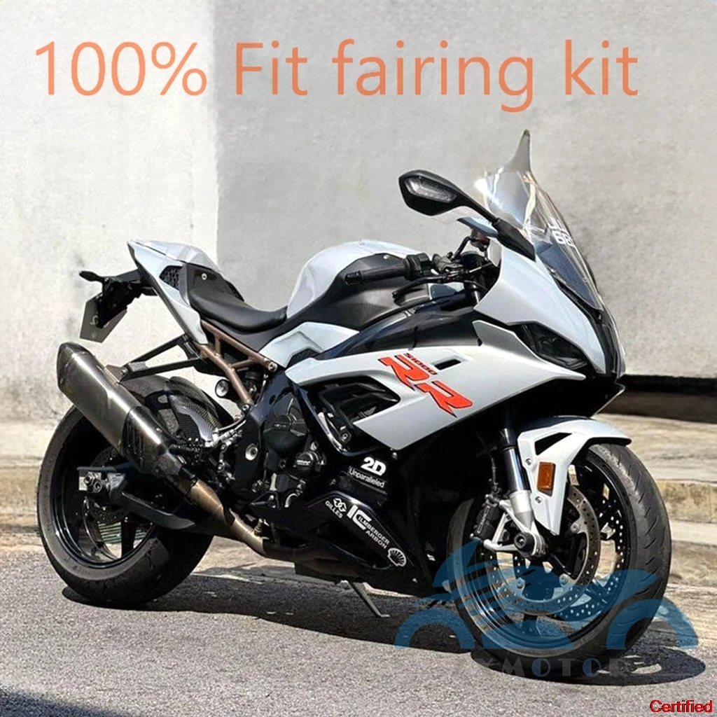 

Motorcycle ZXMT Full Set Fairings Kit For BMW S1000RR S1000 RR 2019 2020 2021 2022 2023 White Bodywork Cover Fairing