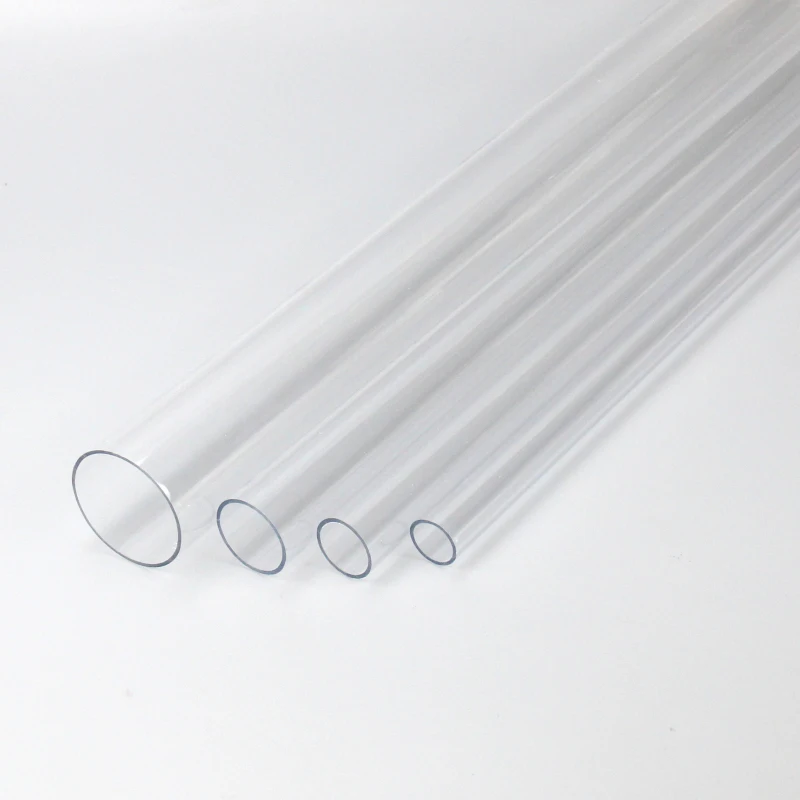 Perspex Transparent Round Tube 50cm Length 16mm~110mm Acrylic Tube High Transparent Tube for Fish Tank 1 Pcs