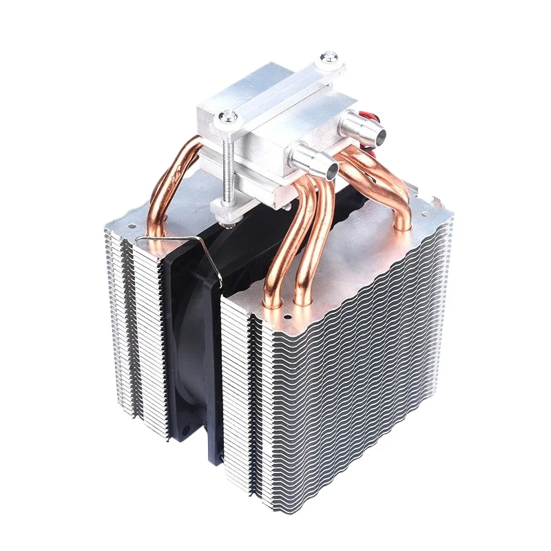 For Semiconductor Chiller Copper Tube Cooling Equipment 12V Refrigeration Sheet, Air Conditioner Fan Water Cooling System