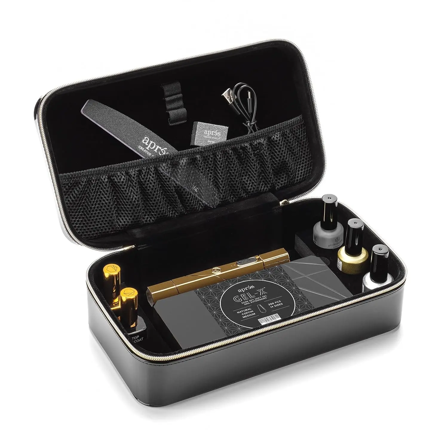 ชุดเริ่มต้นทำเล็บเจลแบบมืออาชีพ 14 ขนาด พร้อมไซส์ครึ่งไซส์ในตัว  ปลายเล็บเจลนิ่มสำหรับทรงโลงศพธรรมชาติขนาดกลาง