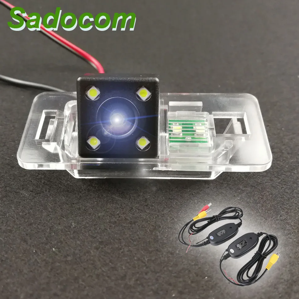 Car CCD 4 LED Night Vision Backup Rear View Camera Parking Assistance For BMW 3 Series 315 318 320 323 325 E39 E53 X3 X5 X6