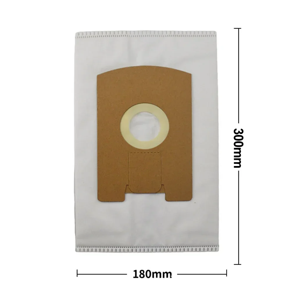 6/10 pces 3l sacos de pó de grande capacidade para vt260 vt265 vt270 vt300 com peças especiais dos sacos de pó do microfleece da substituição do velo