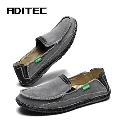 Men's loafers Rubber soles non-slip and wear-resistant walking shoes large size 39-48. Soft and comfortable.