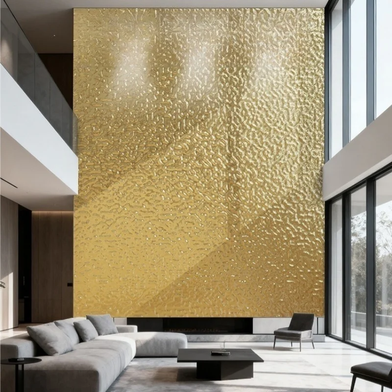 

Mirror Fish Scale Wallpaper Self-adhesive Refurbished Wall Sticker with Aluminum Foil Bottom Moisture-proof Decorative Sticker