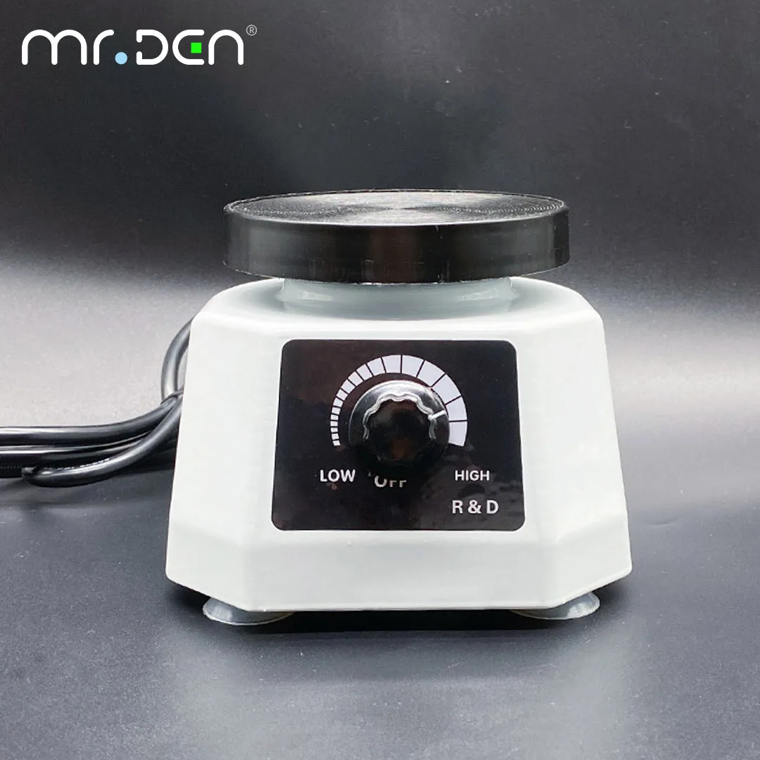 Dental Lab Plaster Vibrator Machine High Power Round Vibrator for Dental Laboratory Gypsum Investment Shake