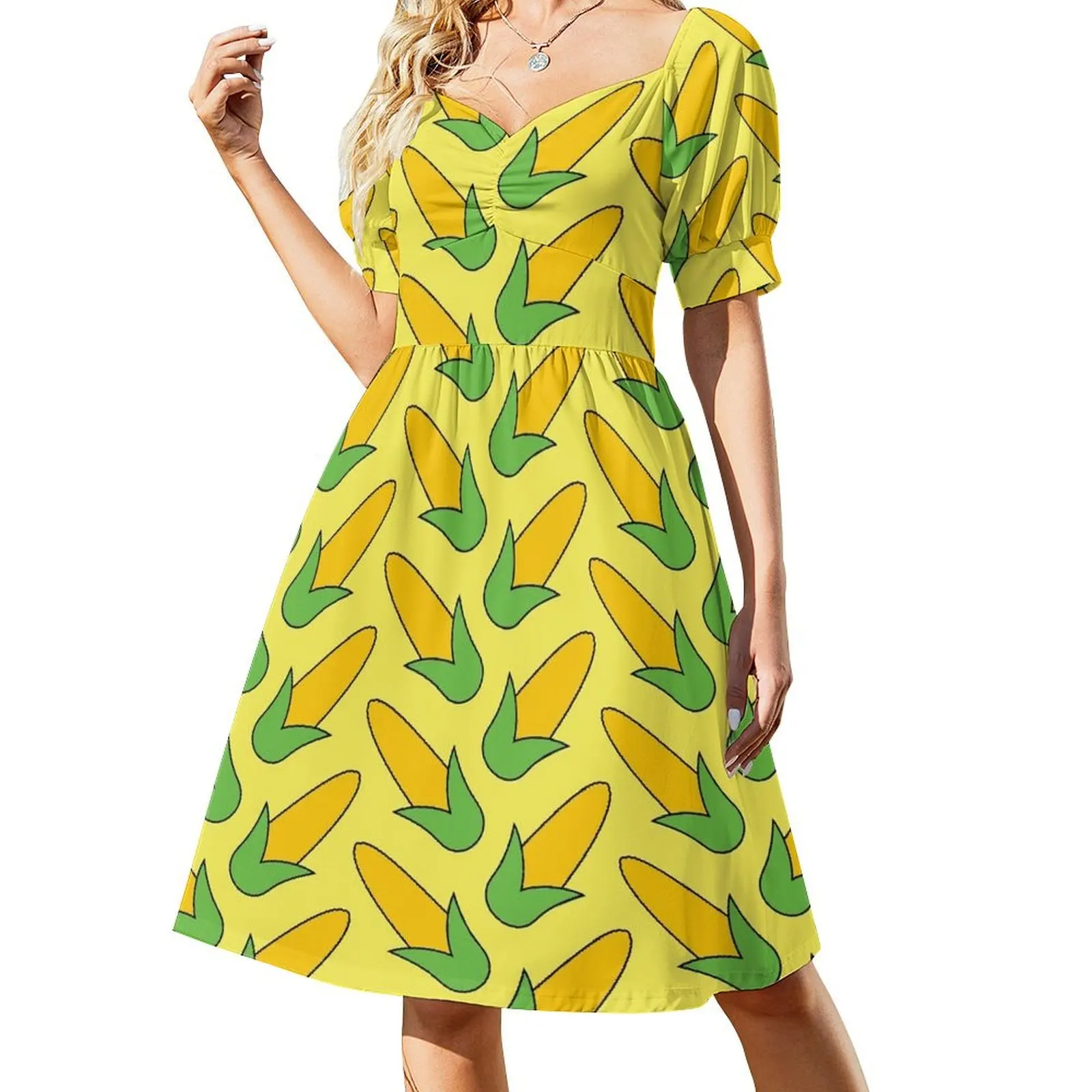 

Corn curtains Dress prom clothes long sleeve dresses