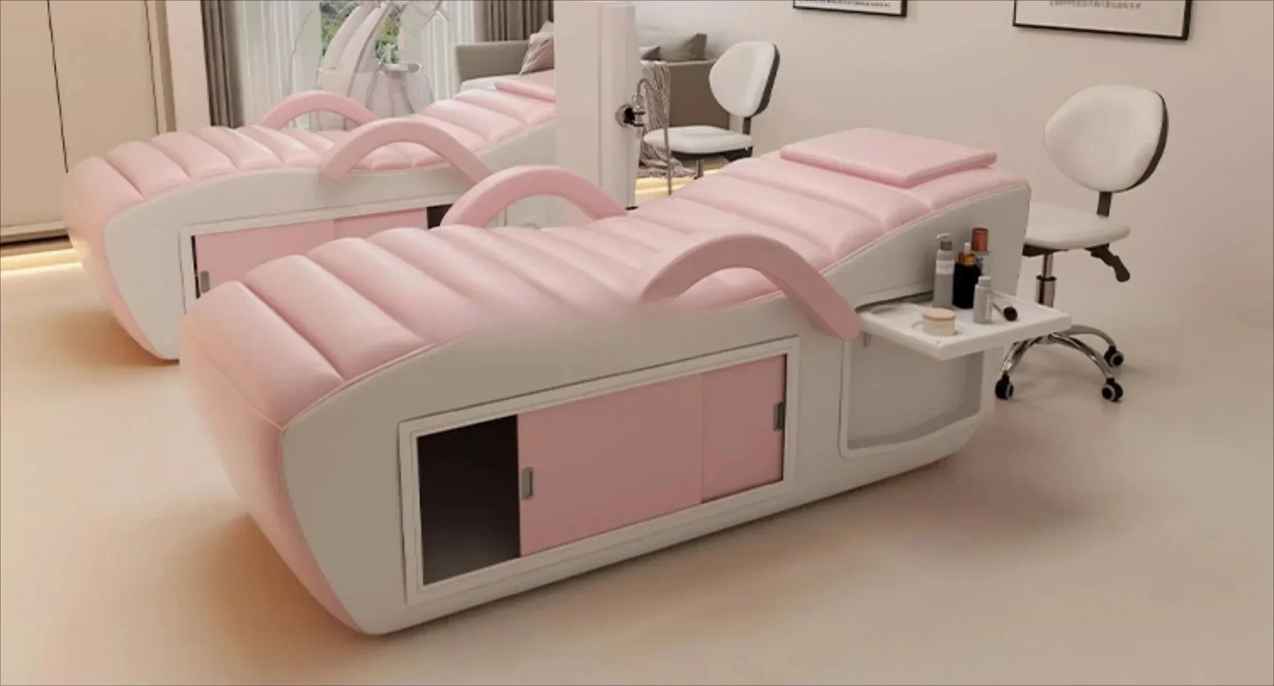 Beauty  special all-electric massage physiotherapy bed high-end ear picking eyelash embroidery bed