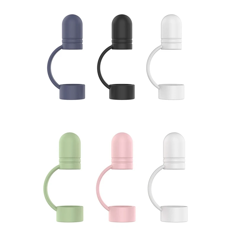 Apple用ソフトプロテクションケース,交換用ペンキャップ,シリコンホルダー,ペンホルダー,保護スリーブ,アクセサリー,3個