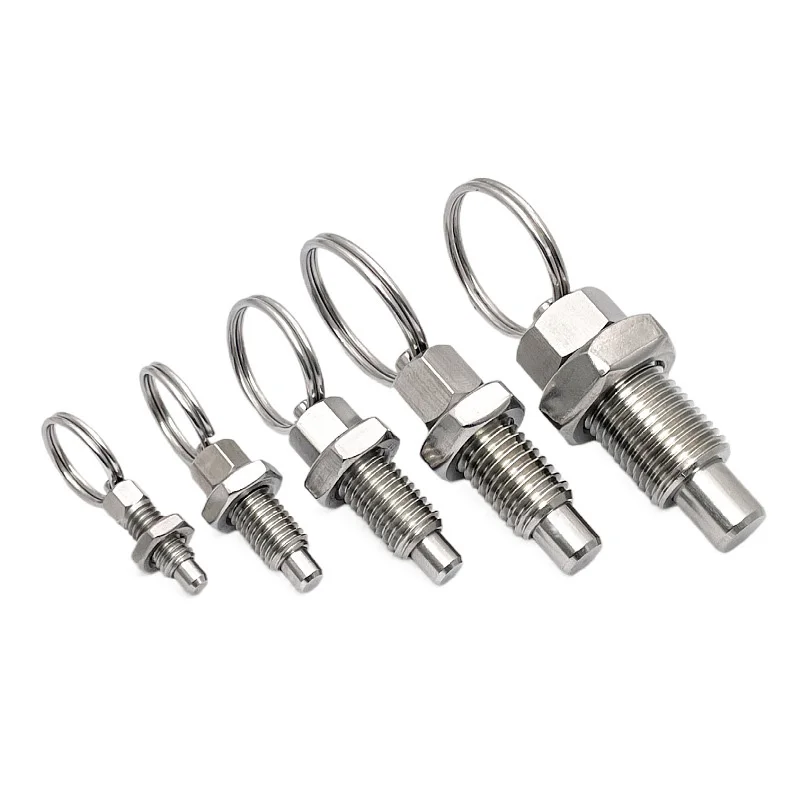 Wholesale! Spring Pins, Indexing Plungers, Return Type, Index Bolts, M6 M8 M10 M12 M16 Locking Spring Screw, Spring Plunger