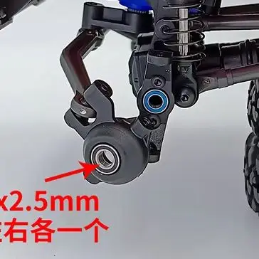 

AXSPEED 22 шт. комплект синих герметичных подшипников для масштаба 1/18 TRX-4M Bronco Defender, детали для обновления шарикоподшипника