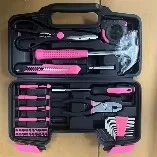 أجهزة الأسهم الأمريكية، كهربائي، إصلاح، مجموعة أدوات مفك كهربائي قابلة لإعادة الشحن، صندوق أدوات يدوي #5