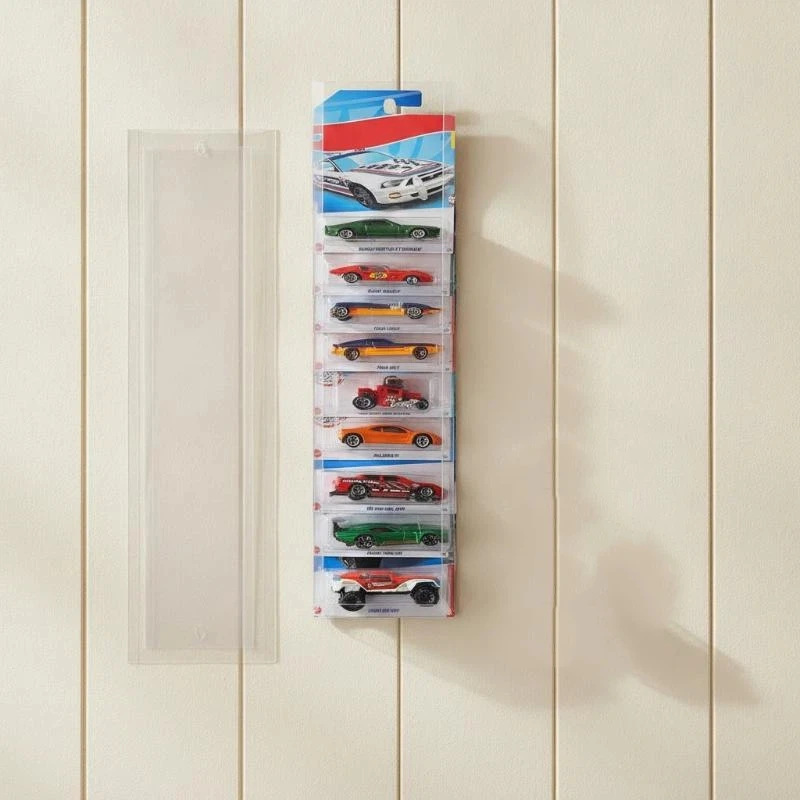 Dustproof Clear Model Car Display Case 1/5 Pcs Transparent Storage Box for Packaged Diecast Car Collection Home Showcase