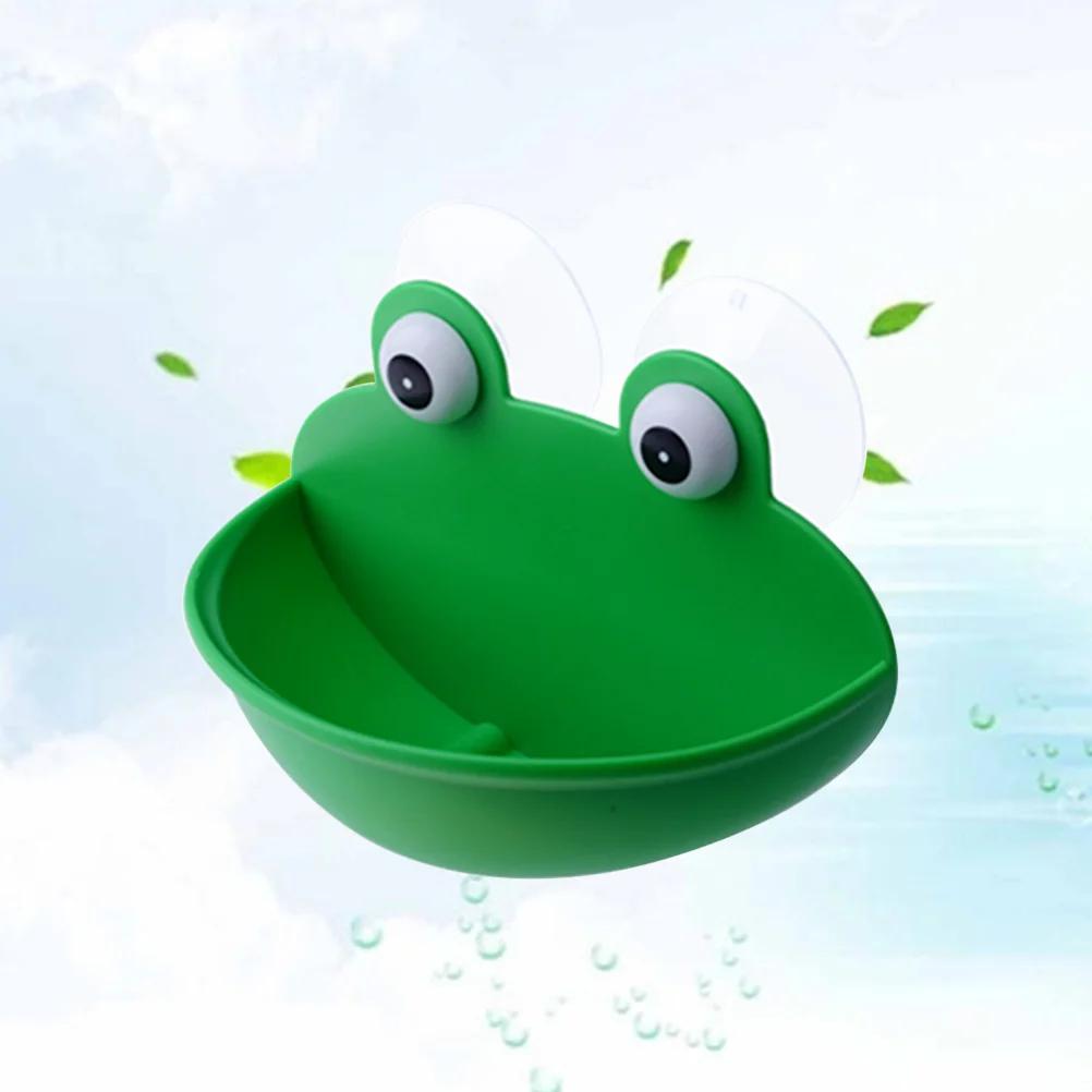 

Creative Soap Holder Suction Cup Dish Wall Mounted Household Cartoon Shape Draining Container Shaped Saver Storage