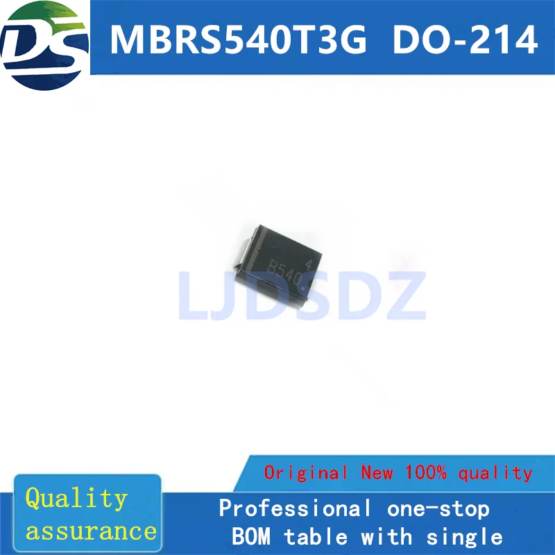 1 0PÇS/LOTE   MBRS540T3G  DO-214 NEW  IN  STOCK