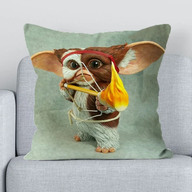 Gremlins Cushions Home Decor Double-sided Printed Pillowcases for Pillows 45x45 Cushion Cover 40x40cm Pilow Cases Sofa Pillow