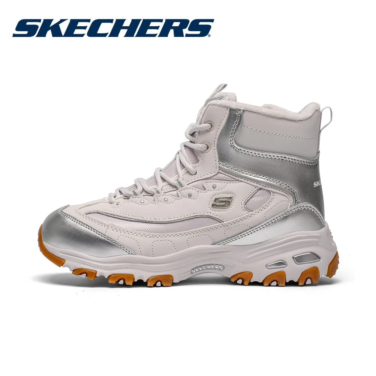 Skechers Invierno Mujer tobillo Botas de Trekking al aire libre Mujer montaña senderismo escalada Treking zapatillas Wandelschoenen Botas Mujer