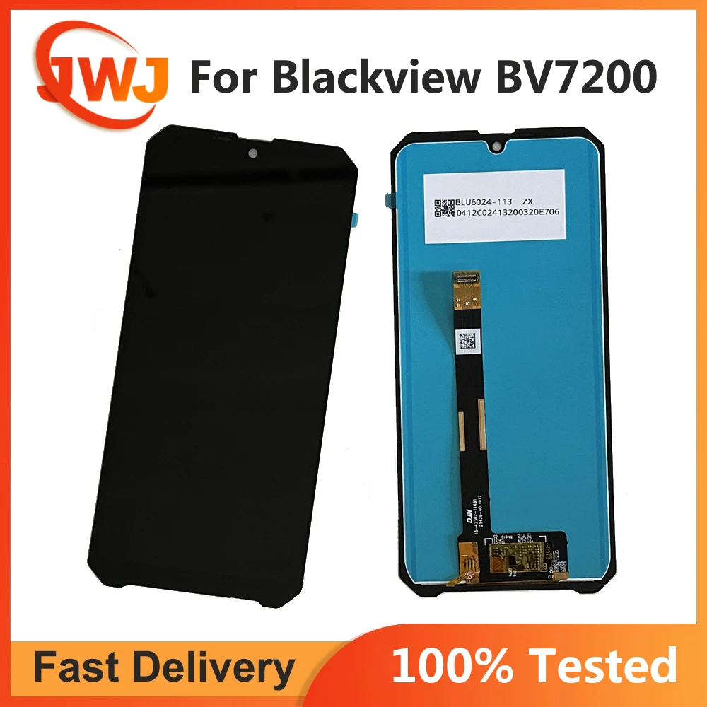 

6.1" Original For BLACKVIEW BV7200 LCD Display+Touch Screen Digitizer Replacement For Blackview BV7200 LCD Screen Sensor Repair