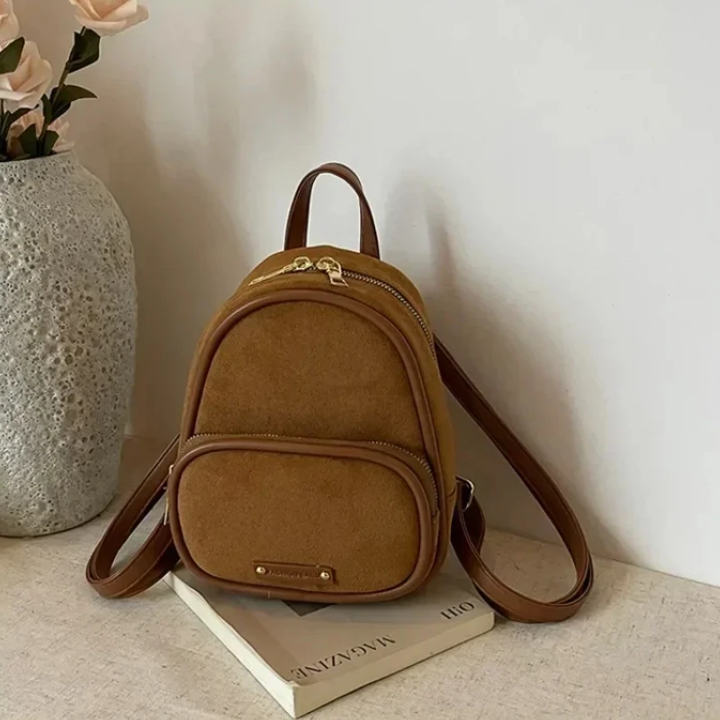 女性のためのミニレトロバックパック,ジッパー付きバックパック,ミニマリストスタイル,高品質,レジャー,通勤,ランドセル,韓国版,特別オファー,2020