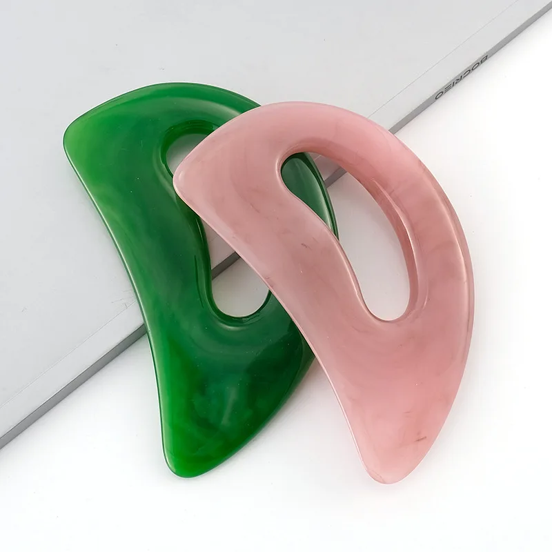 

Gua Sha Massage Tool Neck Back Massager Body Leg Foot Guasha Scraping Acupuncture Tool Resin guasha board