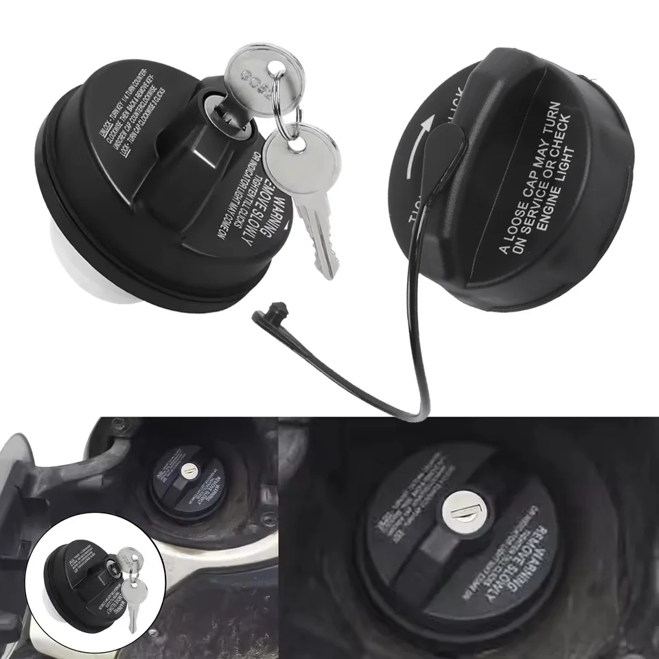 Car Gas Fuel Filler Cap Fit for Jeep Commander Grand Cherokee Liberty Seal Leak Proof Anti Evaporation 52030387AA 5278655AB