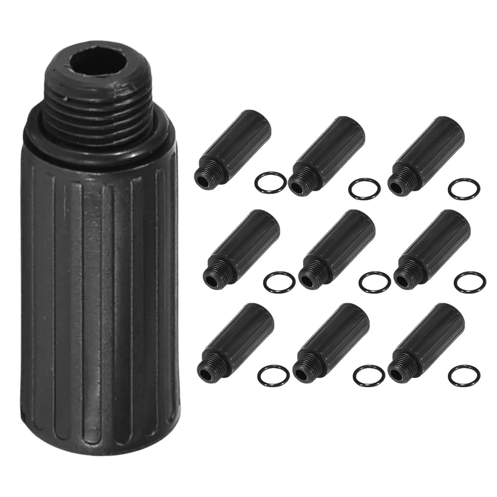 10Pcs Air Compressor Oil Cap Plug Thread M15 1.50mm Replacement Spare Parts Oil Fill Breather Breathing Rod Vent Cap for Husky