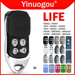 LIFE Garage Gate Remote Control 433MHz LIFE FIDO 2 4 MAXI2 MAXI4 DREAM2 DREAM4 VIP2 VIP4 VIP2R VIP4R STAR2 STAR4 BRAVO2 BRAVO4