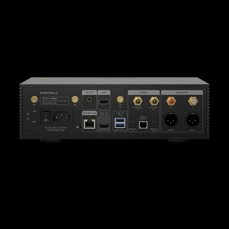 Eversolo DMP-A6 Gen2 وحدة فك ترميز الصوت للبث الرقمي 2xES9038Q2M DAC Streaming HiFi مشغل موسيقى #4