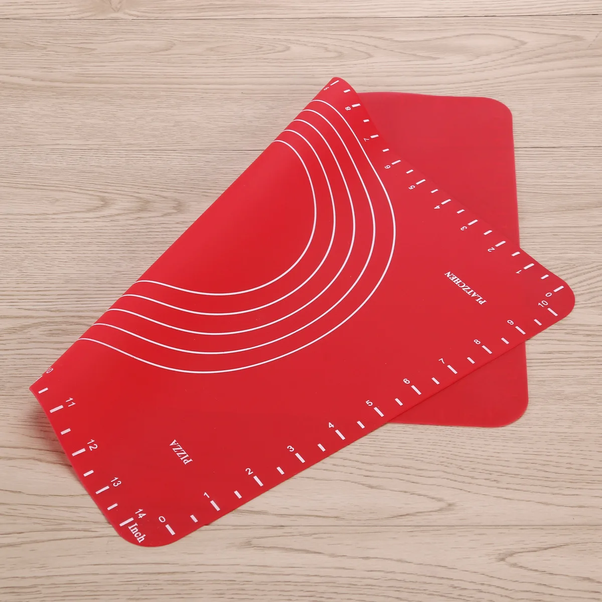 

Food Grade Silicone Kneading Mat Non-Stick Baking Mat with Measurement for Pizza Dough Rolling High Temp Resistant