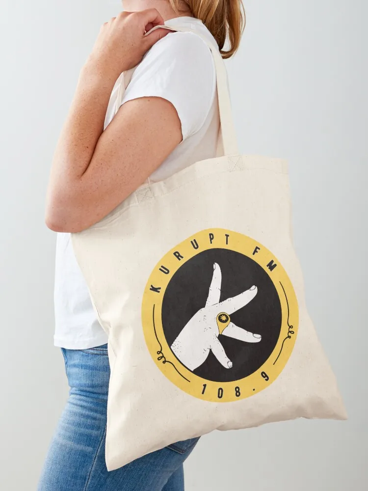 

KURUPTFM, KURUPT FM 108.9 Tote Bag shopper bags for women shopper bag women canvas Canvas bag for women bags for