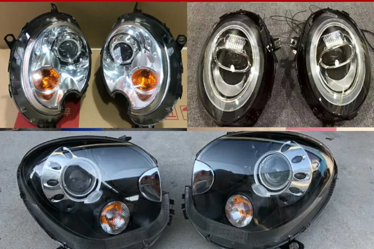 

2 шт. светодиодные фары DRL дневные ходовые огни Hi/Lo Beam для BMW MINI Cooper R56 f55 F56 R55 R60
