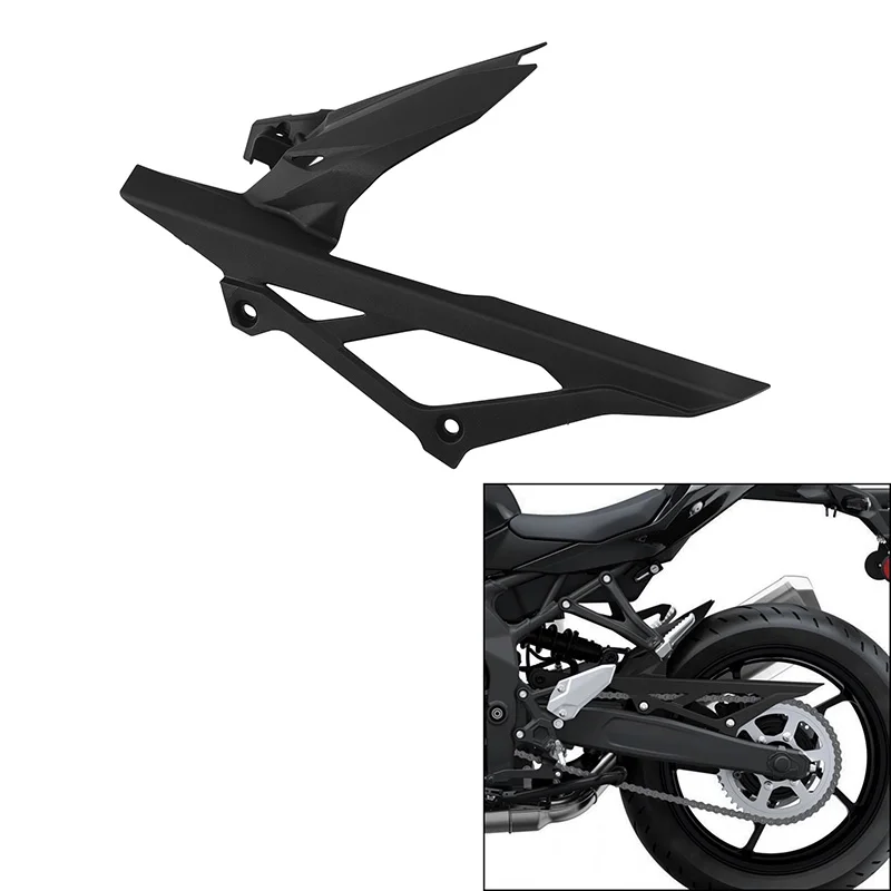 

Rear Fender Chain Case Guard Cover Fit For Kawasaki ZX-4RR ZX-4R 2023-2024 ZX-25R 2020-2024 Unpainted