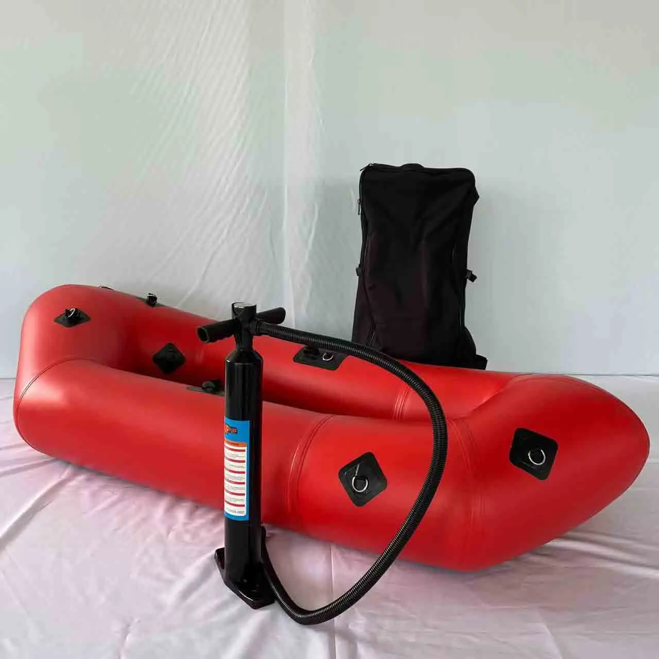 Outdoor Inflatable Rafting Fishing Boat, High Toughness Power Component For River Drifting & Water Recreation Activity view 5