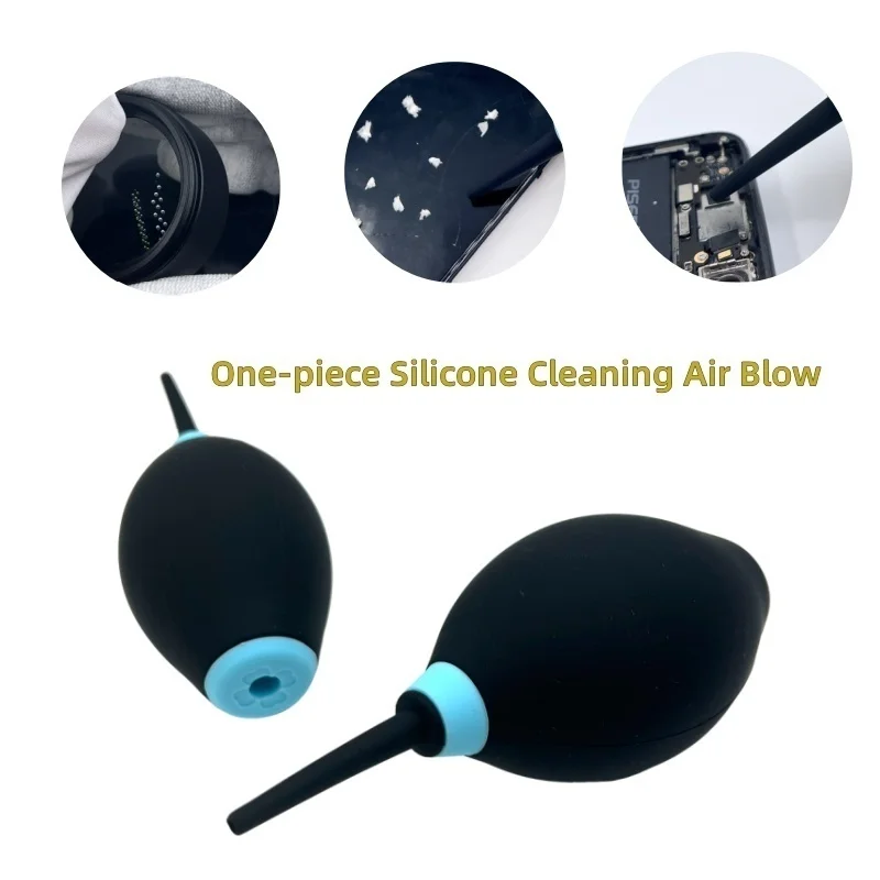 Bomba de soplador de aire de goma para limpieza de lentes de cámara DSLR, herramienta de limpieza de lentes, limpiador de polvo, pantallas LCD de ordenador