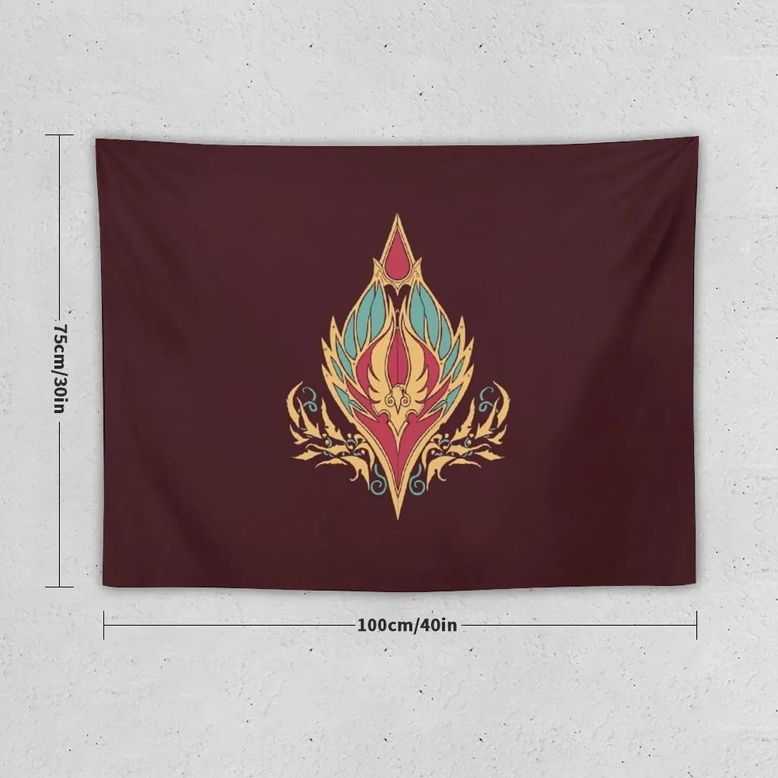 Sin'dorei Crest Tapestry Bedroom Decor Aesthetic House Decoration Carpet On The Wall Things To Decorate The Room Tapestry