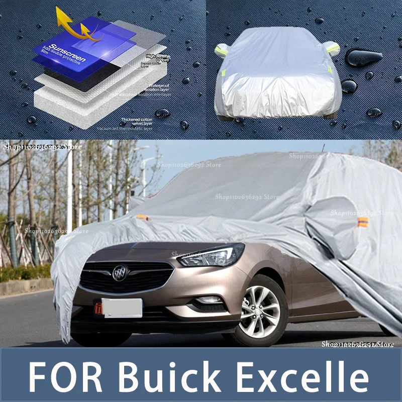 

For Buick Excelle Outdoor Protection Full Car Covers Snow Cover Sunshade Waterproof Dustproof Exterior Car accessories