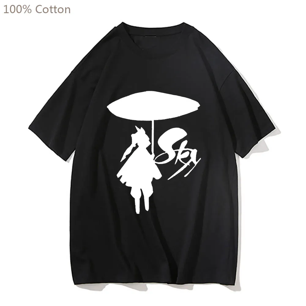 Sky Children of The Light Cute Cartoon Anime T-shirts Harajuku Manga Tshirt Short Sleeve 100% Cotton Tee-shirt Men/women T-shirt