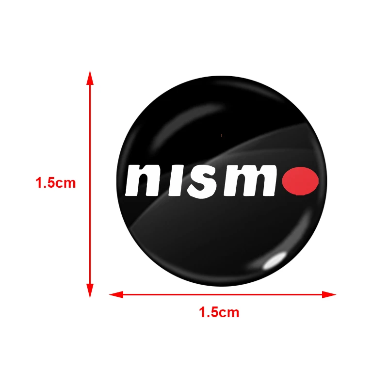 Car Lock Keyhole Stickers Door Lock Protect Car Stickers Emblem For Nismo Nissan Almera Tiida Juke Teana Qashqai 350Z 370Z GTR