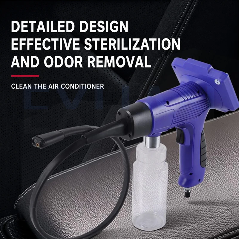Car AC Visual Cleaning Gun Endoscope Camera High Pressure Evaporator Cleaning Spray Gun Air Conditioner Air Duct Cleaning Tool