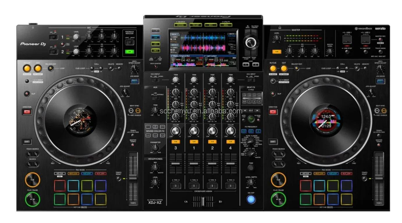 Mixer de controlador de DJ/console de áudio