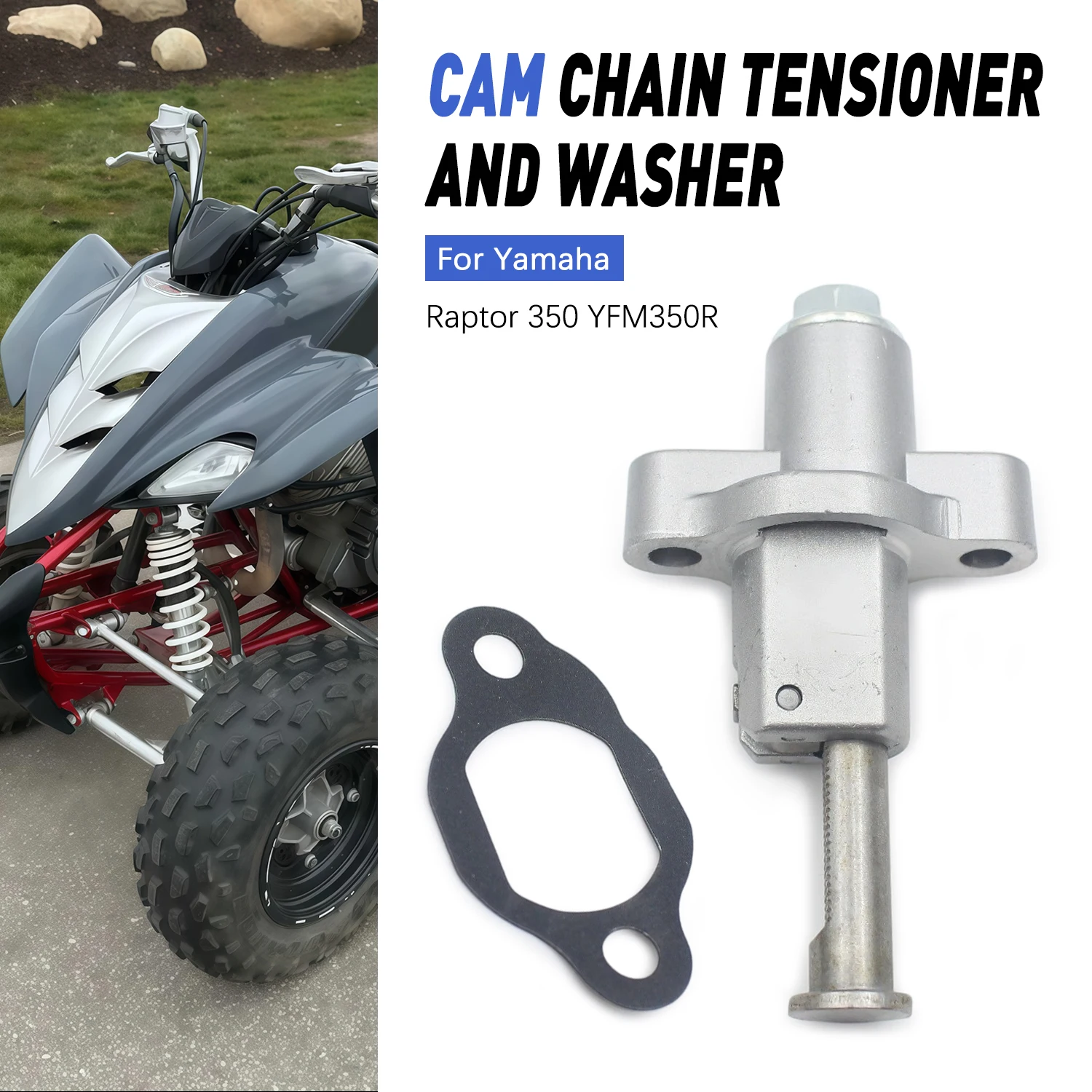 

Cam Timing Chain Tensioner Gasket Kit For Yamaha YFM400 Big Bear YFM450FX Wolverine YFM350ER YFM350FW 1987-1999 Motorcycle