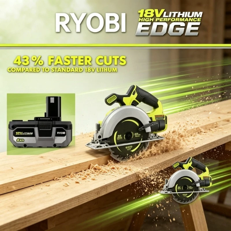 Original RYOBI ONE+ 18V 6.0Ah lithium battery compatible P108 RB18L50 P109, for all cordless power tools full ONE+ system