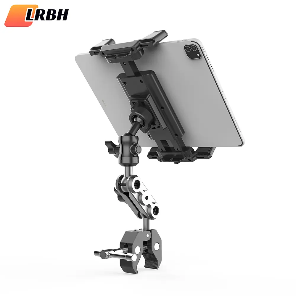 Suporte para telefone e tablet para esteira/spin bike/carrinho/cadeira de rodas/carrinho de golfe/postos/suporte de música/bicicleta estacionária