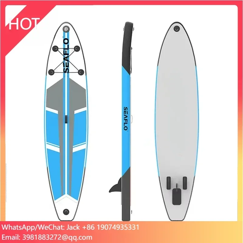 Cool Surf Paddle Board Inflatable SUP Board Action Seaflo SUP