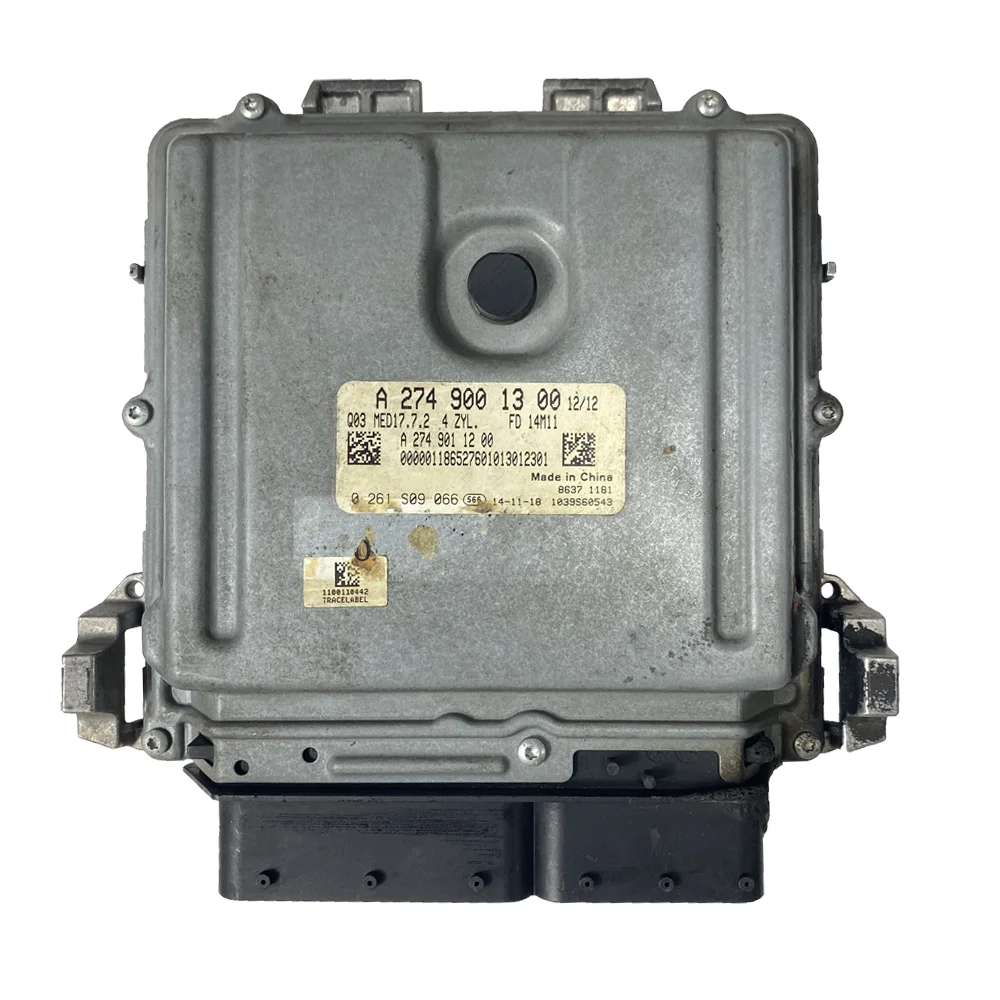 A 274 900 13 00 0 261 S09 066 ECU ECM MED17.7.2 A2749001300 Engine Control Unit for Mercedes-Benz W205 W213