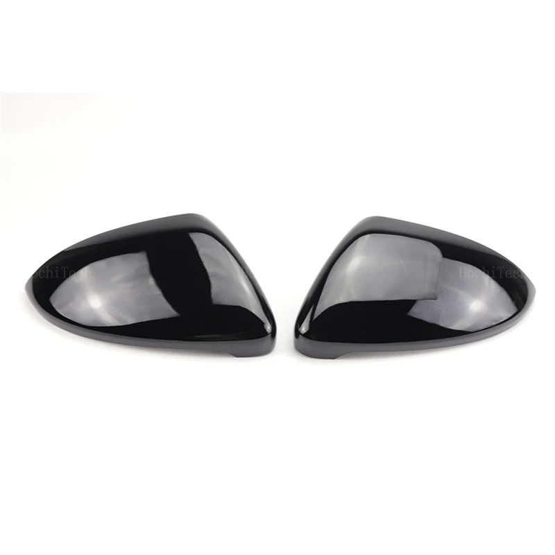 Aspetto in fibra di carbonio copertura per specchietto retrovisore nero tappi per specchietti laterali accessori per auto per VW Golf 7 MK7 MK7.5 GTI R GTE GTD 13-20