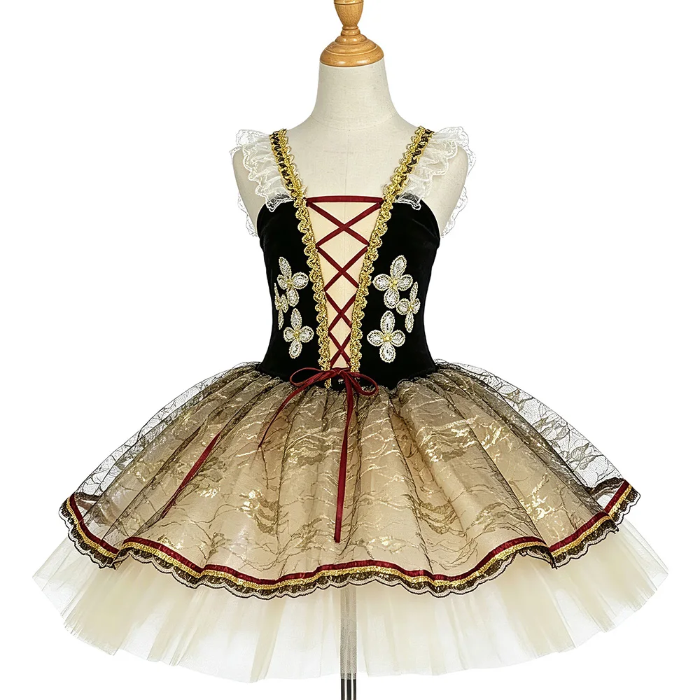 Children's Ballet Skirt Girls' Dance Skirt Campus Dance Programs Ballet Dancer Costumes Stage Collective Performance Costumes